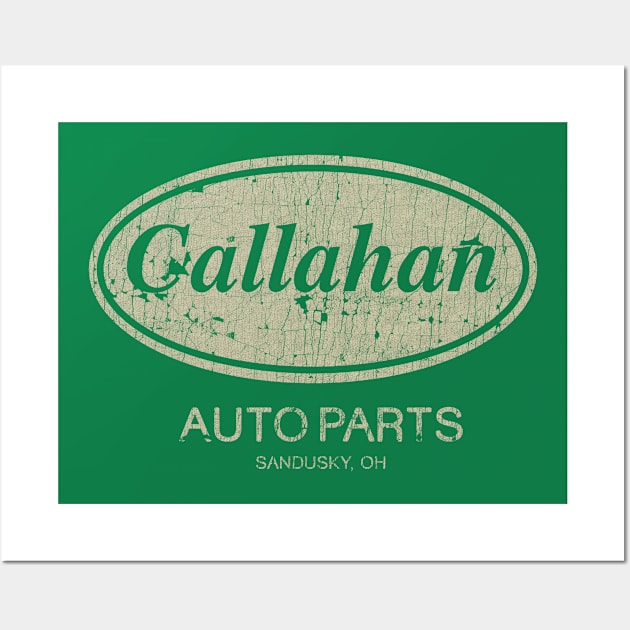 VINTAGE -  Callahan Auto Parts Wall Art by jandamuda99